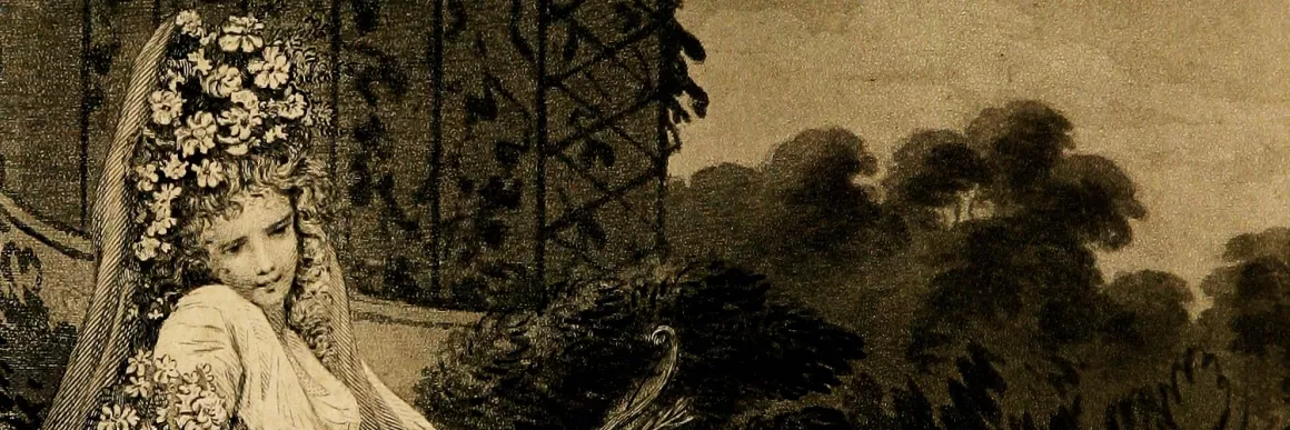 detail of flora from frontispiece